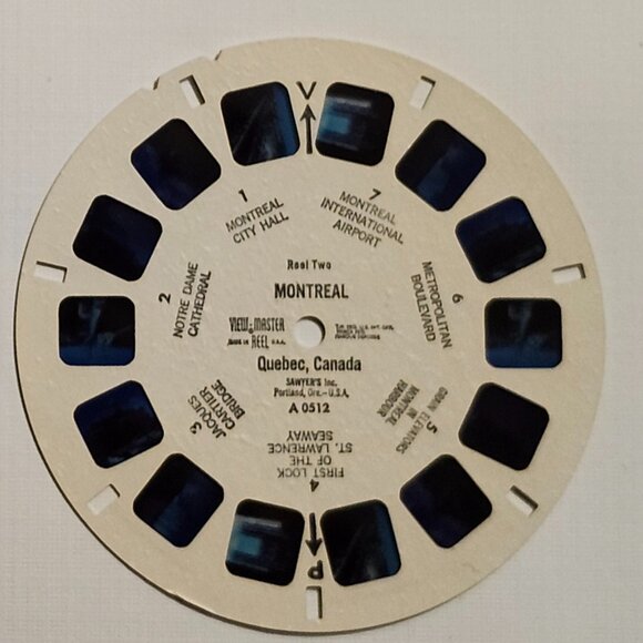 VINTAGE View Master Reels Scenes from Montreal x 3 - Picture 4 of 5